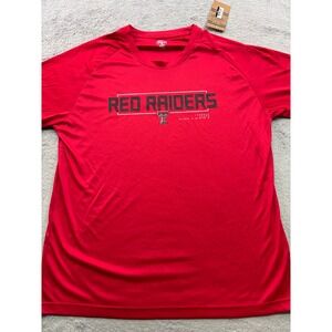 Texas Tech Red Raiders Mens XL Red Performance Graphic T-Shirt Rivalry Threads
